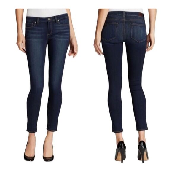 Paige “Nottingham” Verdugo Ankle Skinny Jeans Women’s Size 28 - Picture 2 of 9